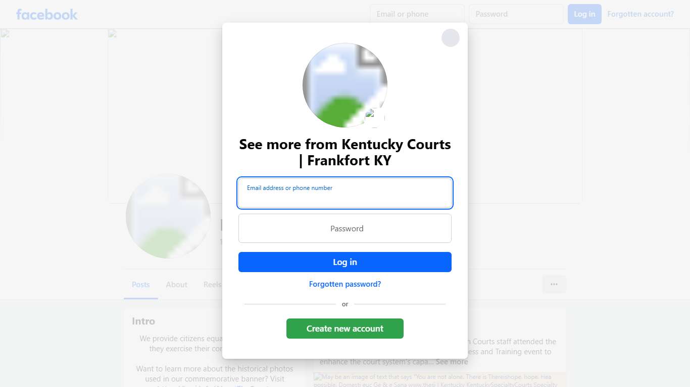 Kentucky Courts Frankfort KY Facebook