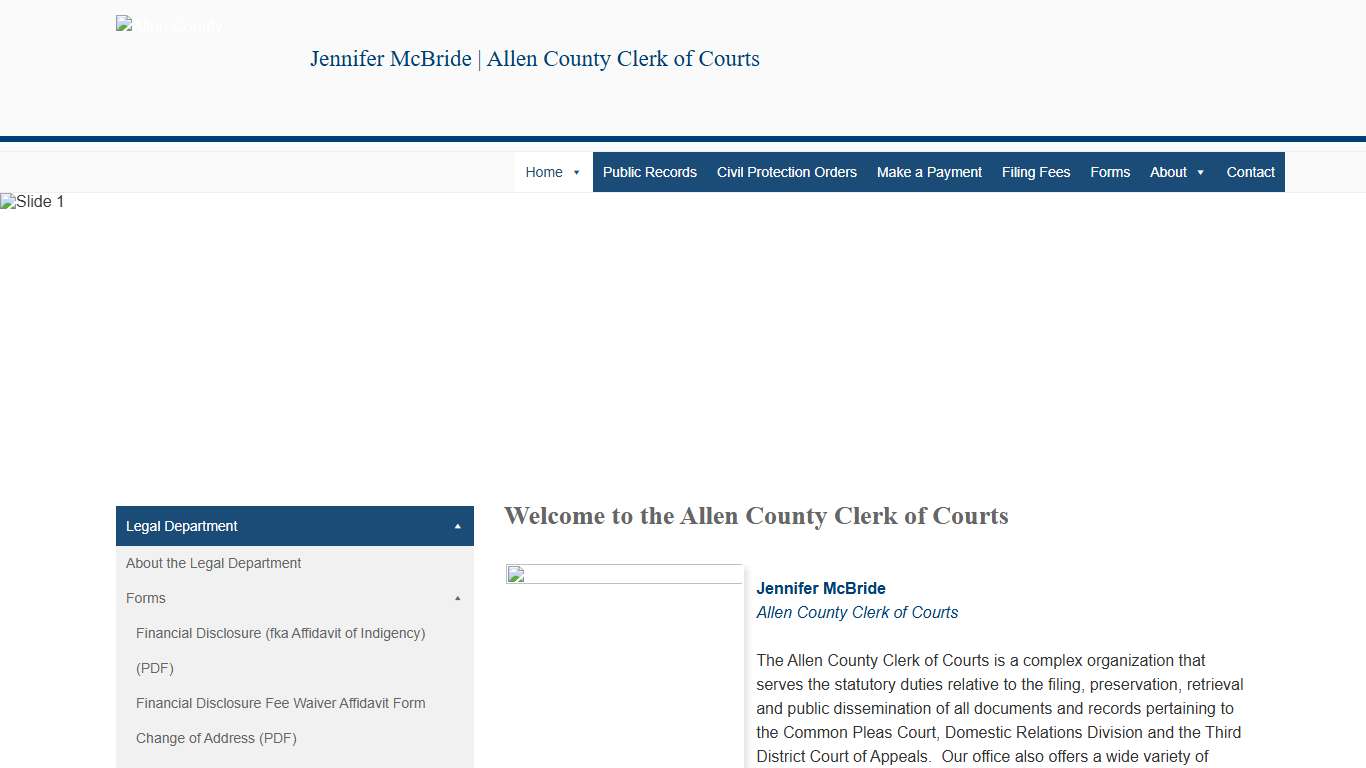 Allen County Clerk of Courts